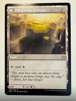 MTG Zendikar Rising (ZNR) - Needleverge Pathway / Pillarverge Pathway #263/280 R - Image 5