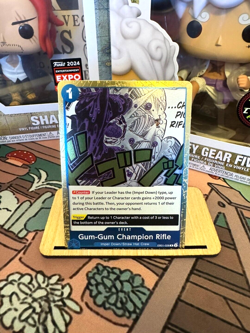 One Piece Card Game Gum-Gum Champion Rifle - Extra Booster: Memorial Collection - Image 1