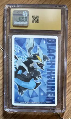 2012 Altaria CGC PRISTINE 10 Pokemon Black 2 Playing Card Japanese 9 Of Spades - Image 2
