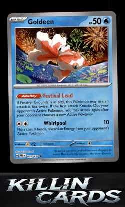 Goldeen (Poke Ball Pattern) 020/131 Pokemon Common SV: Prismatic Evolutions Card - Image 1