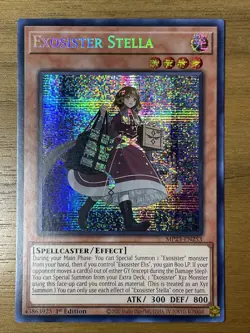Yu-Gi-Oh - Exosister Stella - MP23-EN253 - Prismatic Secret Rare (1 Card) - Image 1