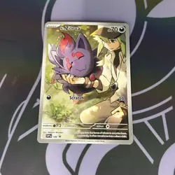 Pokemon TCG N's Zorua 189 SVP Black Star Promos Holo Promo Card English - Image 3