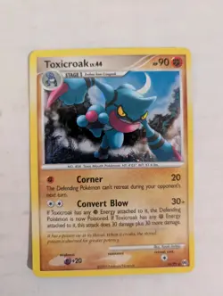 Toxicroak 11/99 Arceus Holo Rare Pokemon Card - Image 1