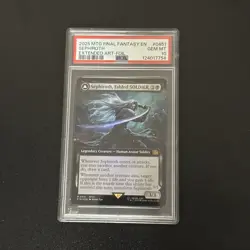 PSA 10 - MTG Final Fantasy: Sephiroth, Fabled SOLDIER (Extended Art) Foil #451 - Image 1