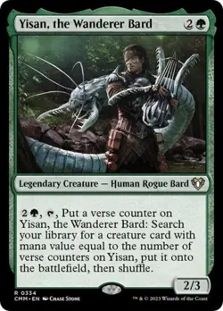 ~ Yisan, the Wanderer Bard ~ NM Foil ~ Commander Masters ~ MTG ~ - Image 1