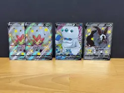 Pokemon V Card Lot of (4) CRAMORANT, ELDEGOSS x2, DUBWOOL Full Art Shiny Promos! - Image 1