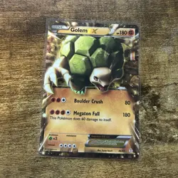 Golem EX 46/83 Generations Holo Rare EX Basic 180 HP Pokemon TCG Card - Image 1