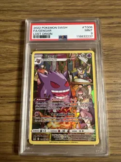 Gengar TG06 PSA 9 Mint Lost Origin Trainer Gallery Pokemon Card 2022 🔥 - Image 1