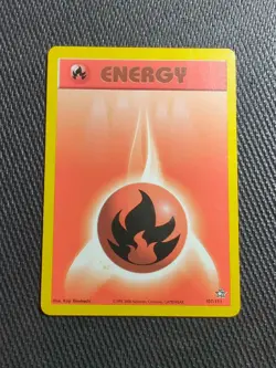 Fire Energy - 107/111 - Neo Genesis - Pokemon Card - Image 1