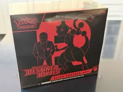 DESTINED RIVALS Pokemon Cards TCG Scarlet & Violet NEW Sealed ETB Foil Wobbuffet - Image 1