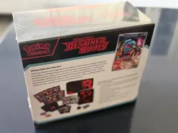 DESTINED RIVALS Pokemon Cards TCG Scarlet & Violet NEW Sealed ETB Foil Wobbuffet - Image 4