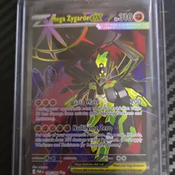 Pokemon Mega Zygarde EX Foil 104/088 POR EN Basic 310 HP Fighting Card - Image 1