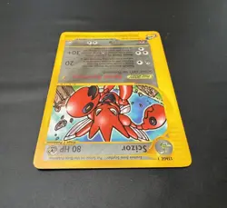 Pokemon Scizor Rare 80 HP Stage 1 Aquapolis 32/147 2002 Regular English TCG Card - Image 4
