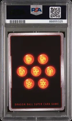 Ss4 Bardock, Fate 2022 Dragon Ball Super Card Game Mythic Booster P-261 PSA 10 - Image 2