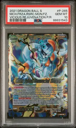 Mch Frieza, Rsc Mnrch 2021 Dragon Ball Super Card Game Unison Warrior PSA 10 - Image 1