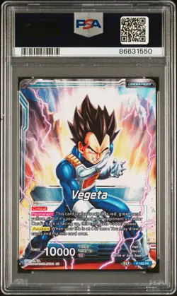 Vegeta, Frs Awakening 2019 Dragon Ball Super Card Game Dragon Brawl PSA 10 - Image 2