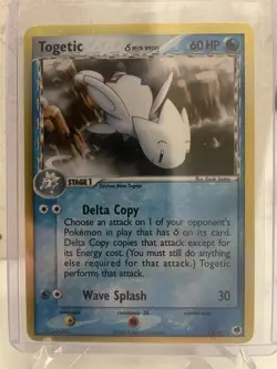 Togetic (Delta Species) - 11/101 - Pokemon Dragon Frontiers Holo Card NM - Image 1