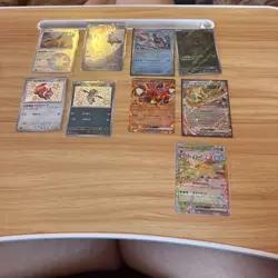 Japanese Football Rex Shiny And Poke Ball A Lot Of Nine Cards - Image 1