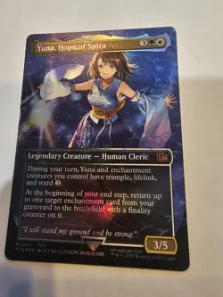 Yuna, Hope of Spira (Borderless) (Chocobo Track Foil) Final Fantasy Foil - Image 3
