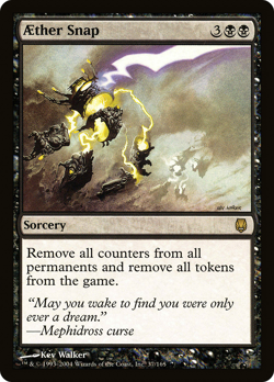 Aether Snap Darksteel MtG LP - Image 1