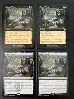 MTG- Toxic Deluge x4 - Image 1