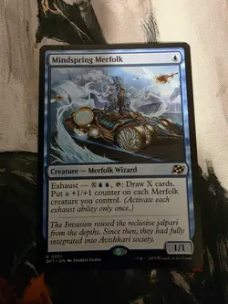 MTG Mindspring Merfolk - Aetherdrift LP - Image 1