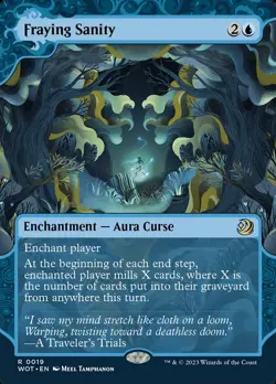 Fraying Sanity Showcase Regular - Wilds Of Eldraine: Enchanting Tales MTG-NM - Image 1