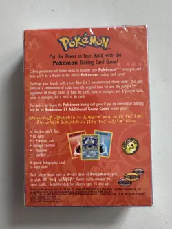 Pokemon Base Set 2 Hot Water Theme Deck FACTORY SEALED - Image 2