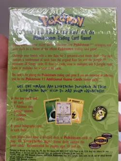 Pokemon Base Set 2 Theme Deck 1999- 2 000 Sealed In Plastic - Image 2