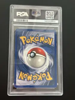 2000 Pokemon Black Star Promo Game Boy MEOWTH holo Card #10 PSA 5 - Image 2