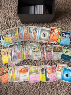 Surging Sparks Pokemon Bulk : 500+ (includes holos & reverse holos) - Image 1