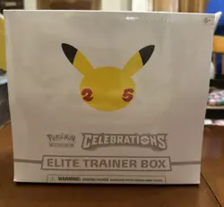 Pokemon TCG Elite Trainer Box ETB 25th Anniversary Celebrations New Sealed - Image 1