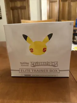 Pokemon TCG Elite Trainer Box ETB 25th Anniversary Celebrations New Sealed - Image 5