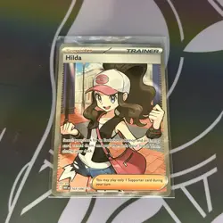 Pokemon Hilda 164/086 SV: White Flare Ultra Rare Holo Trainer Supporter English - Image 2