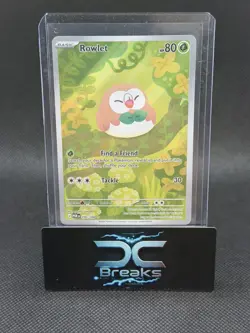 Mega Evolution: Perfect Order Rowlet 90/88 Illustration Rare Pokemon Card - NM - Image 1