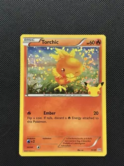 Pokemon 2021 Mcdonalds - Torchic - 11/25 - Holo Rare - NM - Image 2