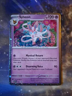 Sylveon (Cosmos Holo) 172 Holo Promo Scarlet & Violet Promo Pokemon Near Mint - Image 1