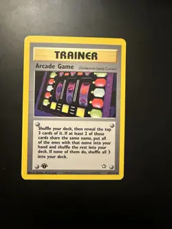 Pokemon Arcade Game Neo Genesis 83/111 1st Edition Rare WotC Vintage NM - Image 1