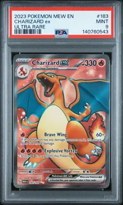 Charizard ex Ultra Rare Holo PSA 9 Sv Scarlet & Violet 151 183/165 Pokemon TCG - Image 1
