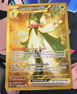 Pokemon 2023 Paldea Evolved Meowscarada EX Mint No.271 - Image 1