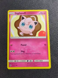 Pokemon Creampuff Jigglypuff Sun & Moon - Lost Thunder 133/214 Regular Common - Image 1