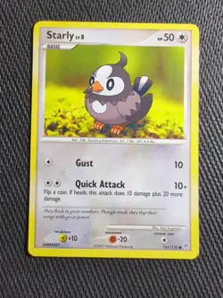Pokemon TCG Starly Diamond & Pearl 101/130 Regular Common - Image 1