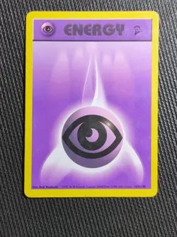 Pokemon TCG Psychic Energy Base Set 2 129/130 Regular Unlimited Common - Image 1