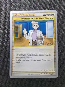 Pokemon TCG Professor Oak's New Theory World Championship 2011 Singles 83/95 - Image 1