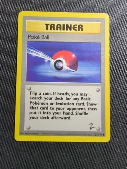 Pokemon TCG Pokeball Base Set 2 121/130 Regular Unlimited Common - Image 1