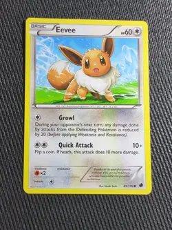 Pokemon TCG Eevee Plasma Freeze 89/116 Regular Common NM - Image 1