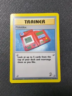 Pokemon TCG Pokedex Base Set 2 115/130 Regular Unlimited Uncommon - Image 1