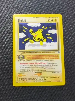 Pokemon TCG Elekid Neo Genesis 22 Regular Unlimited Rare - Image 1