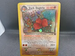 Pokemon TCG Team Rocket Unlimited Holo Dark Dugtrio 06/82 NM/LP Original Owner - Image 3