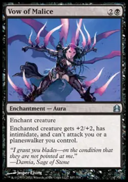 Vow of Malice - Light Play MTG Commander - Image 1